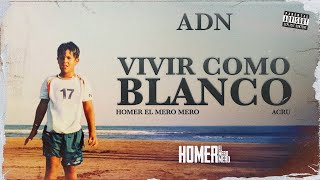 Homer el Mero Mero ACRU  Vivir como blanco Visualizer [upl. by Peace]