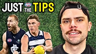 AFL Round 15 Predictions  JUST THE TIPS [upl. by Ardena667]