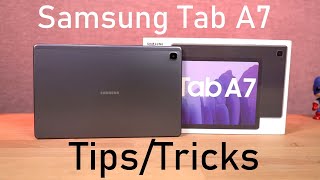 Samsung Tab A7 15 Tips and Tricks [upl. by Tawsha714]