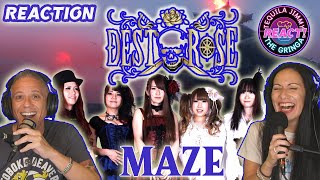 FIRST TIME LISTENING TO DESTROSE  MAZE  REACTION [upl. by Araic]