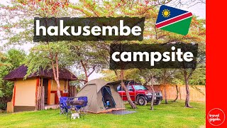 Campsite Review Hakusembe River Lodge Namibia Self DrivePrivateExclusive Camping [upl. by Kathryne]