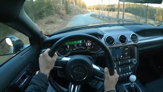 2019 Ford Mustang Bullitt  POV Review 4K [upl. by Crespi808]