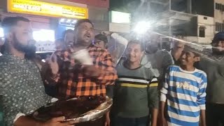 ali khan chotu mandi competition chicken 65 mutton Mandi fish fry Competition Hyderabad City vlogs [upl. by Madelle39]