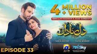 DileNadan Episode 33  Eng Sub  Mikaal Zulfiqar  Amar Khan  Ali Abbas  3rd December 2024 [upl. by Lazar]