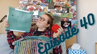 The Yarnniffler episode 40 Mystery knitting and documentary is a hard word [upl. by Etteniotnna]