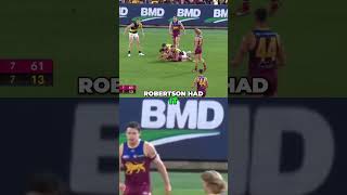 Epic Australian Rules Football Goal Eddie Betts Scores with Pattys Nose Nuzzle [upl. by Shaylyn]