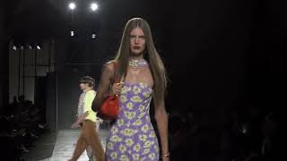 Watch Versace’s Spring 2025 Fashion Show video from Milan Fashion Week f [upl. by Daniala]