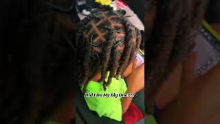 How did I do locs locstyles dreads dreadlocks fyp youtube youtubeshorts [upl. by Normak264]