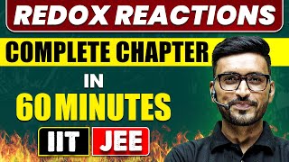 REDOX REACTIONS in 60 Minutes  Full Chapter Revision  Class 11th JEE [upl. by Olds]