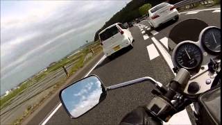 【GoPro】 SUZUKI GS400E ２０１４ ゴールデンウィーク 【矢吹 東北道 ロンツー】 [upl. by Metsky]