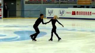 Rostelecom Cup official practice SavchenkoSzolkowy FS [upl. by Novyat]