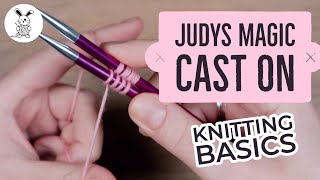 Knitting Basics  Judys Magic Cast On [upl. by Raimes]