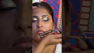 Gel liner kaise apply kremakeupbysangeeta makeup makeuptutorial makeupartist youtube mua [upl. by Westbrooke]