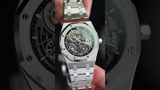 Audemars Piguet Royal Oak Jumbo‘ExtraThin’ Openworked in White Gold [upl. by Grubman740]