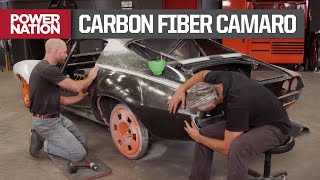 Road Course Camaro Carbon Fiber Installation and Rear Assembly  Carcass S4 E16 [upl. by Demb]