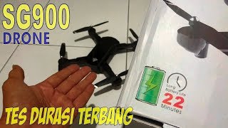 Uji Lama Terbang Drone SG900 [upl. by Grogan861]