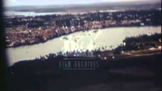 Mombasa in Kenya aerials 1950s Archive film 91947 [upl. by Anehs]