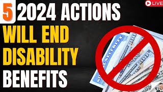 2024 Disability Benefit Termination Situations [upl. by Bandler]