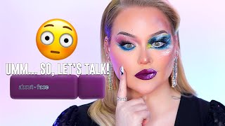 Halsey Collab Canceled ABOUTFACE Review  NikkieTutorials [upl. by Virgel]