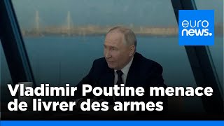 Vladimir Poutine met en garde les pays occidentaux  euronews 🇫🇷 [upl. by Corby]