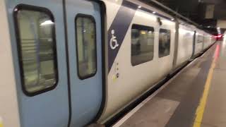 Thameslink Class 700040 Departure London St Pancras International for Rainham Kent via Greenwich [upl. by Neelyak]