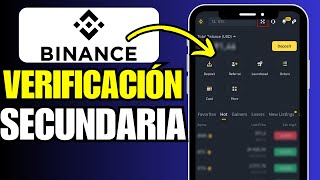 Cómo Hacer la VERIFICACIÓN SECUNDARIA en BINANCE Muy fácil [upl. by Oigimer]