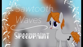 Sawtooth Waves  Fan Art Speedpaint SawtoothWaves [upl. by Ynaffat]