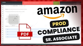 Prod Compliance Sr Associate Amazon Interview Questions  Bangalore Jobs  Amazon Online Test 2024 [upl. by Etteb]