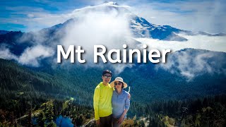 Hiking Mt Rainier National Park  Tolmie Peak [upl. by Eniamirt]