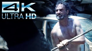 Rick Vs Jadis  4K Ultra HD Upscaling  The Walking Dead  8x7 [upl. by Pillow463]