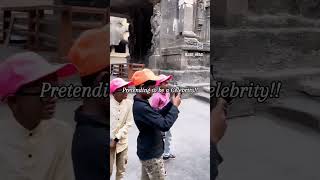 Living that celeb life Prankvideo pretending to be a celebrity in Ellora aurangabad [upl. by Eaj879]