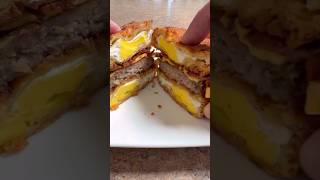 The Best Breakfast Sandwich Ever cooking southern breakfast sandwich egg comfortfood fyp [upl. by Camille]