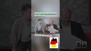 Olaf Scholz malt Deutschland [upl. by Russi380]