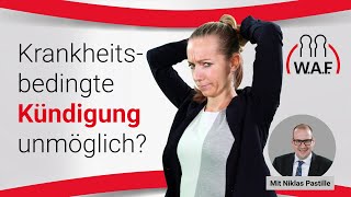 Krankheitsbedingte Kündigung Ist das wirklich unmöglich  Betriebsrat Video [upl. by Sida841]