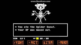 UNDERTALE PacifistHow to defeat Muffet [upl. by Jacques]