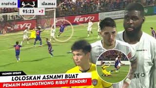 Satu Stadion Teriaki Nama Asnawi  Lihat Debut Luar Biasa Asnawi Langsung Bawa Goal Dramatis Port FC [upl. by Ttereve430]