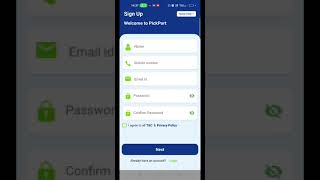 How to Signup  Pickport Driver Partner app [upl. by Erik995]