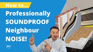 How to professionally SOUNDPROOF Neighbour NOISE 🏘 [upl. by Garry995]