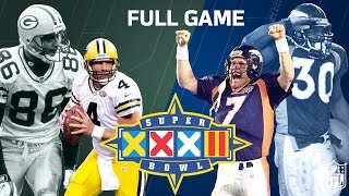 Super Bowl XXXII Elways 1st Super Bowl Win  Green Bay Packers vs Denver Broncos  NFL Full Game [upl. by Tnomad]