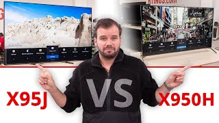 Sony X95J VS Sony X950H  Is the new model worth it [upl. by Eisso]