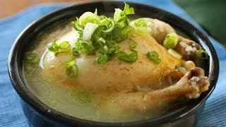 Ginseng Chicken Soup Samgyetang삼계탕 [upl. by Flita716]