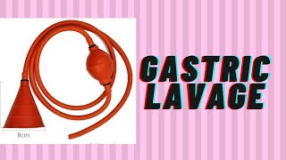 Gastric Lavage [upl. by Anirrehs]