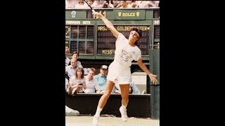 Gabriela Sabatini vs Laura Arraya Wimbledon 1991 [upl. by Anawed276]