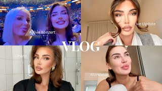 Ayliva Konzert Life Update amp Workbook XXL VLOG [upl. by Anaela831]