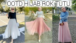 OOTD HIJAB WITH ROK TUTU 2020 [upl. by Tay]