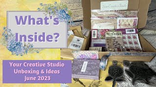 Your Creative Studio Unboxing amp Ideas June 2023 [upl. by Rafaelia]