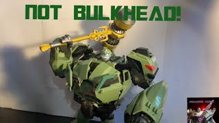 GEAR FACTORY GIANT HAMMER PRIME BULKHEAD Transformers Video Reviews [upl. by Kerri943]