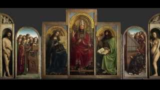 Jan van Eyck The Ghent Altarpiece 2 of 2 [upl. by Nalyorf]