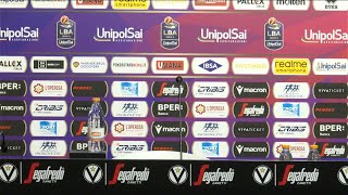 LBA Press Conference Virtus Segafredo Bologna  Bertram Derthona Tortona [upl. by Ollehto670]