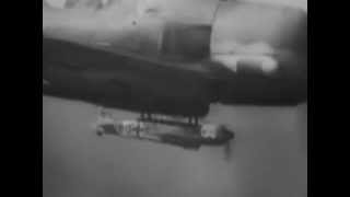 B17 Fortresses and B24 Liberators under attack [upl. by Sofer]